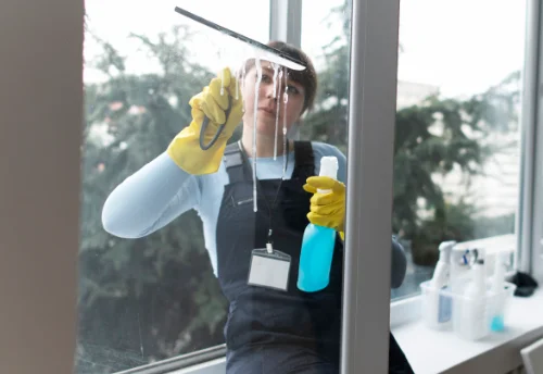 Nettoyage de vitres intérieures et extérieures à Pougne-Hérisson
